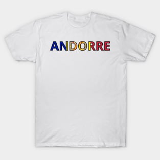 Drapeau Andorre T-Shirt